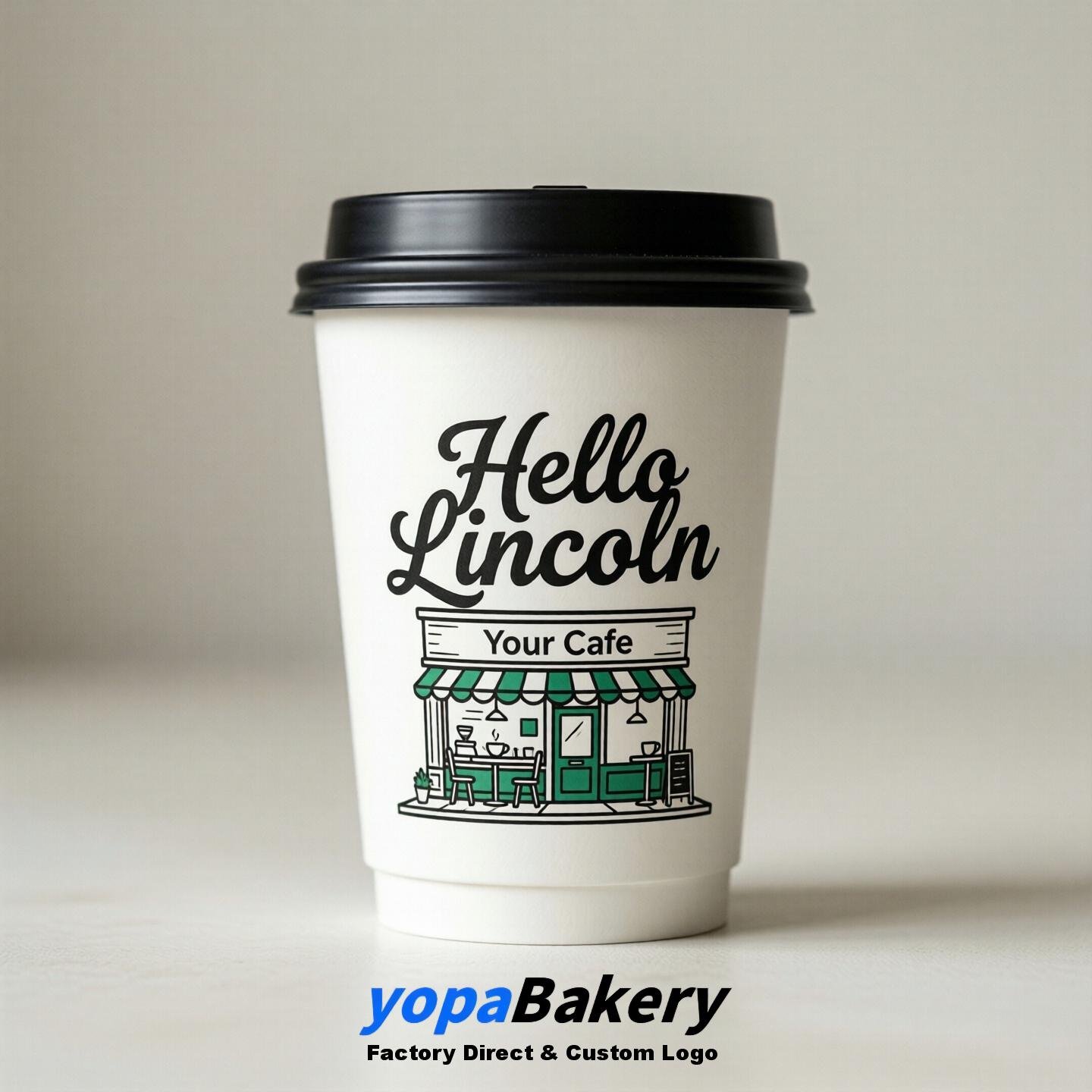 Welcome to Lincoln Printed Paper Coffee Cups | Lincoln Coffee Packaging Design Firm