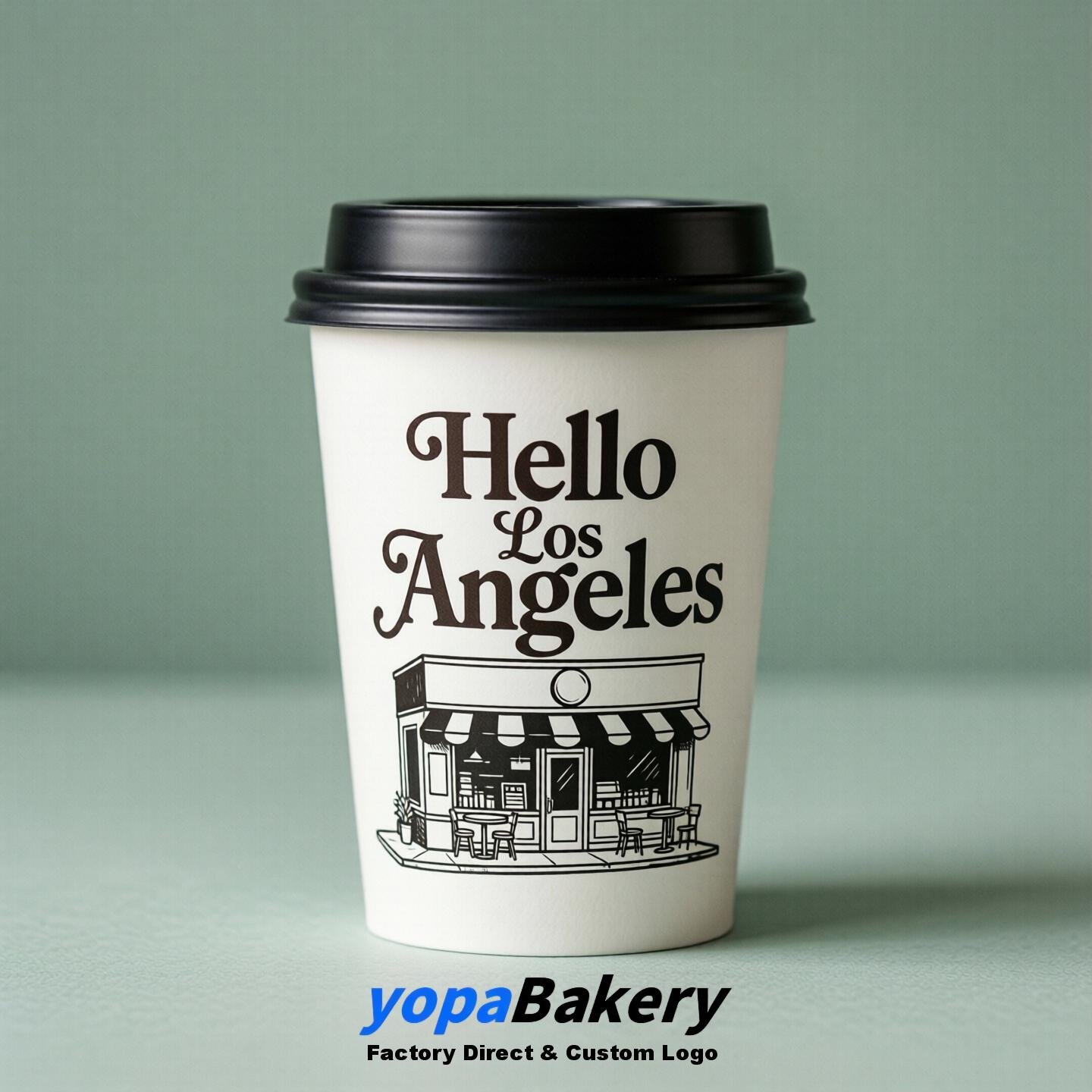 Welcome to Los Angeles Printed Paper Coffee Cups | Los Angeles Coffee Packaging Design Firm