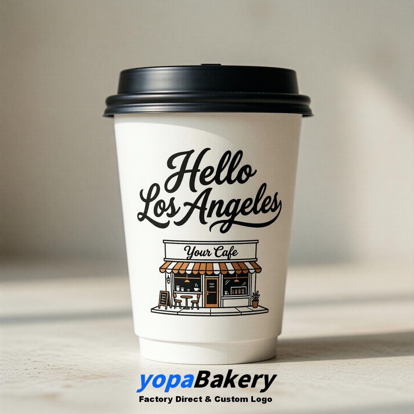Welcome to Los Angeles Printed Paper Coffee Cups | Los Angeles Coffee Packaging Design Firm