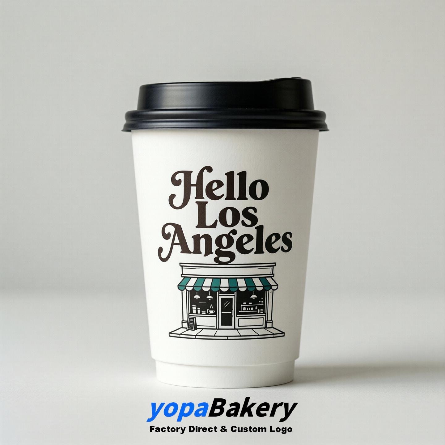 Welcome to Los Angeles Printed Paper Coffee Cups | Los Angeles Coffee Packaging Design Firm