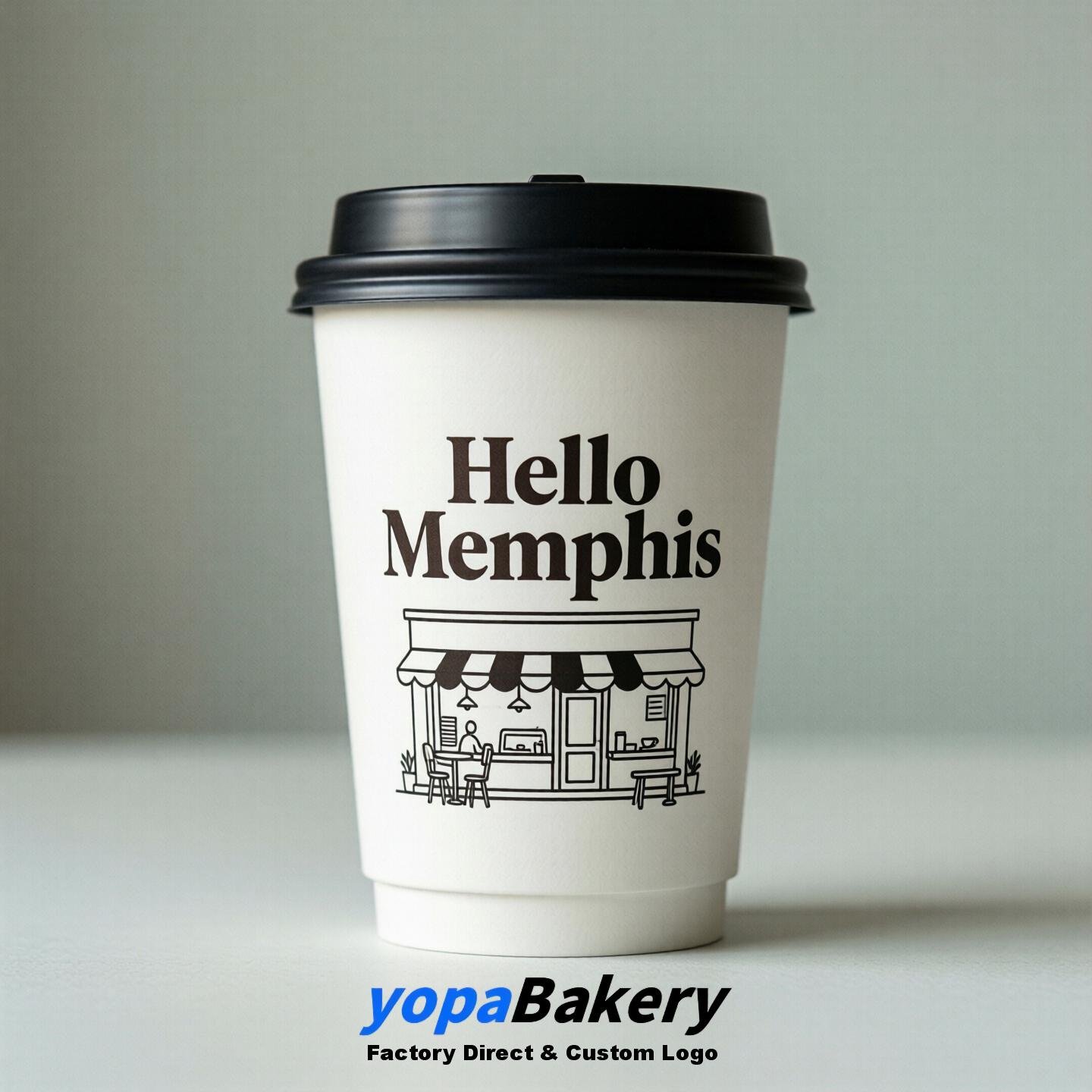 Welcome to Memphis Printed Paper Coffee Cups | Memphis Coffee Packaging Design Firm