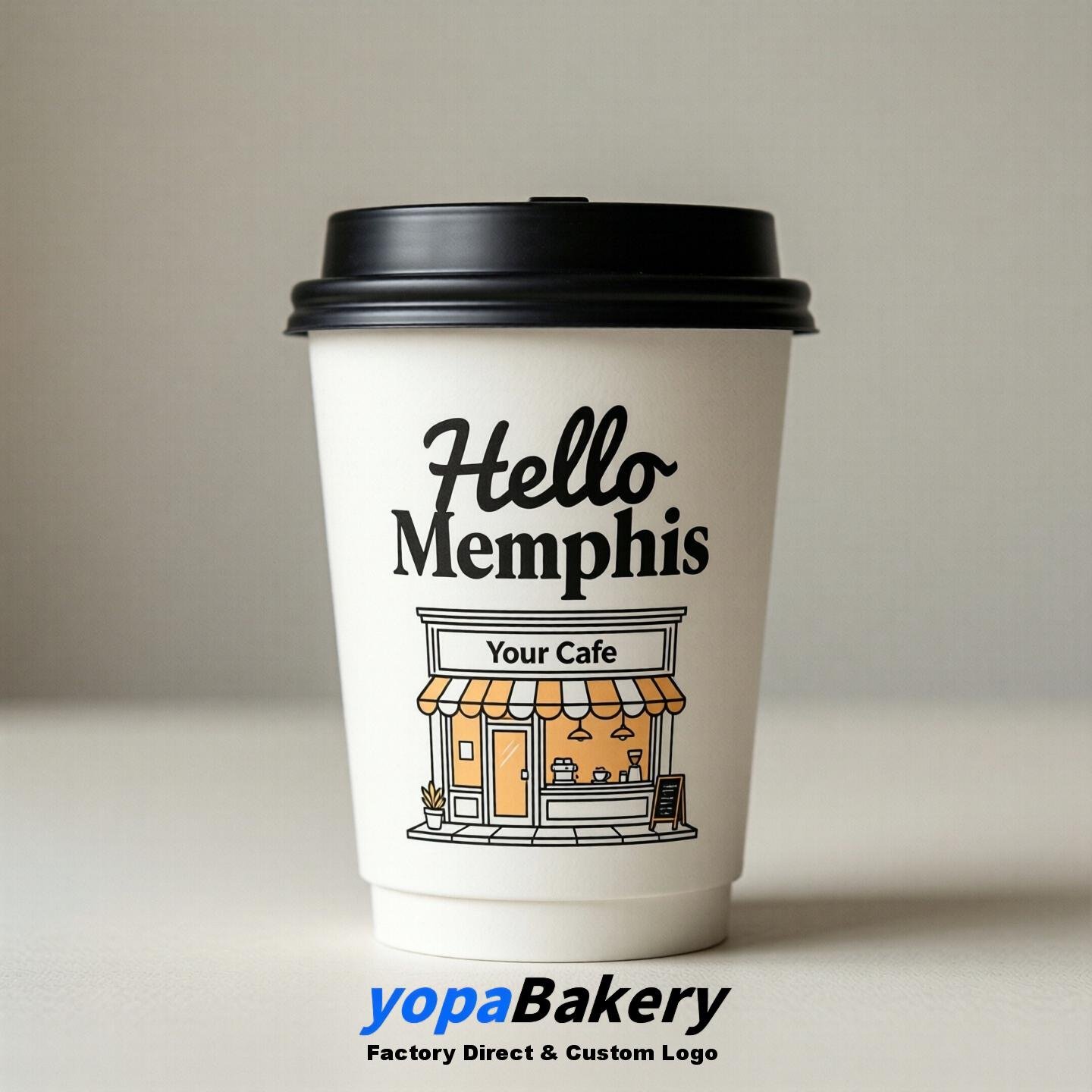 Welcome to Memphis Printed Paper Coffee Cups | Memphis Coffee Packaging Design Firm