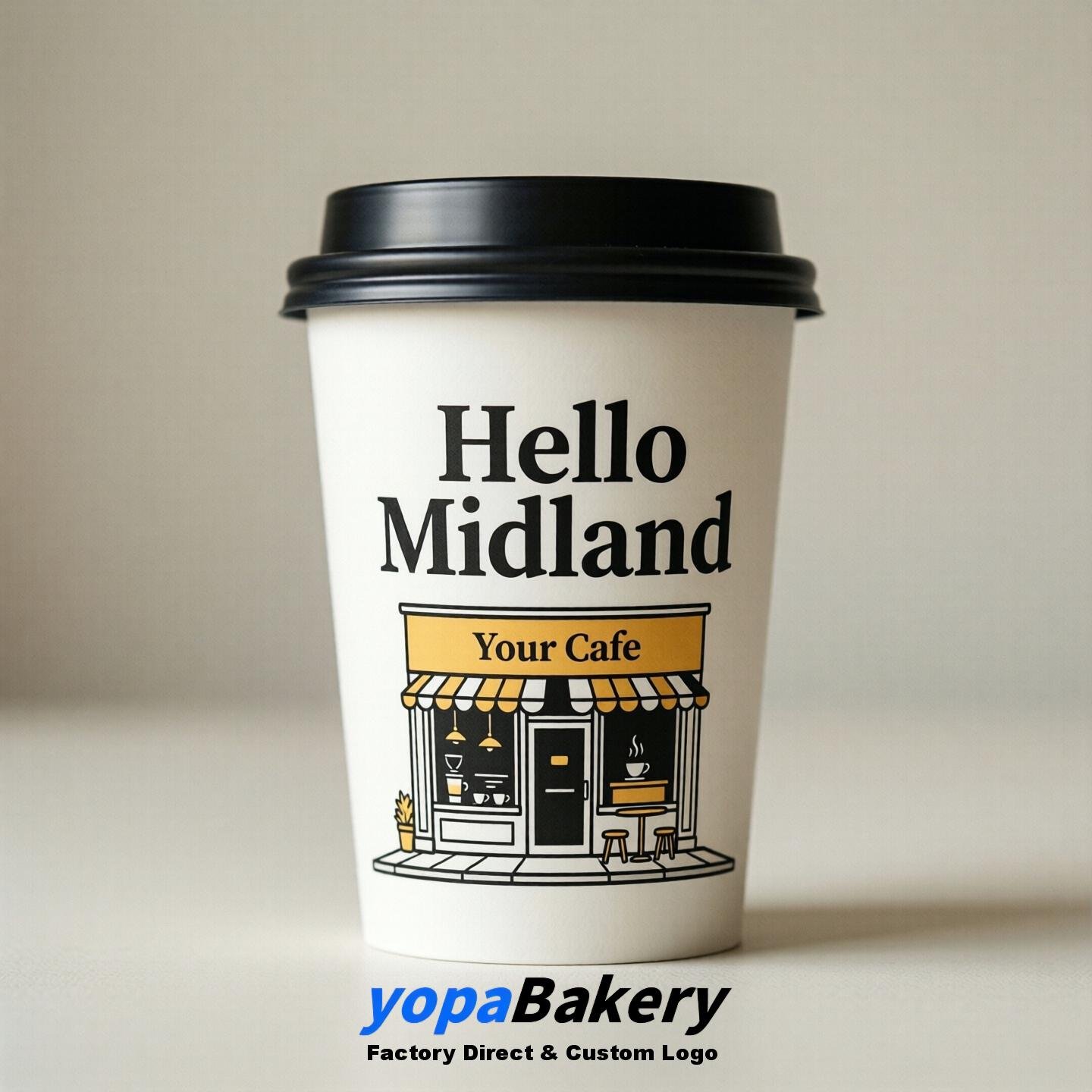 Welcome to Midland Printed Paper Coffee Cups | Midland Cafe Packaging Designer