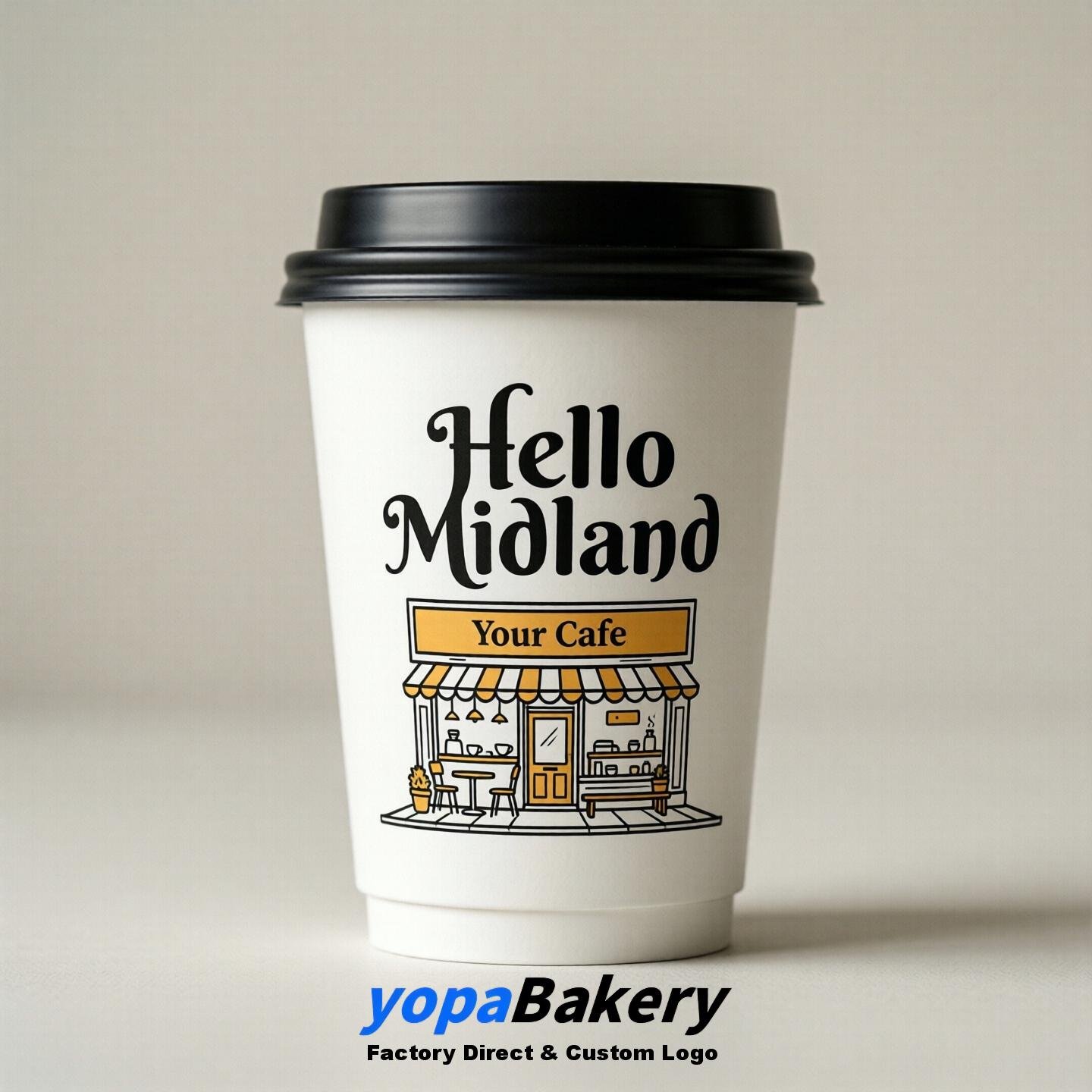 Welcome to Midland Printed Paper Coffee Cups | Midland Cafe Packaging Designer