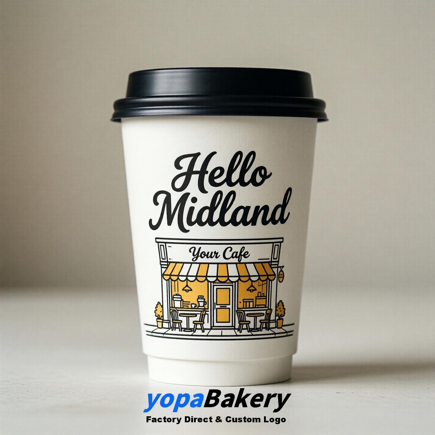Welcome to Midland Printed Paper Coffee Cups | Midland Cafe Packaging Designer