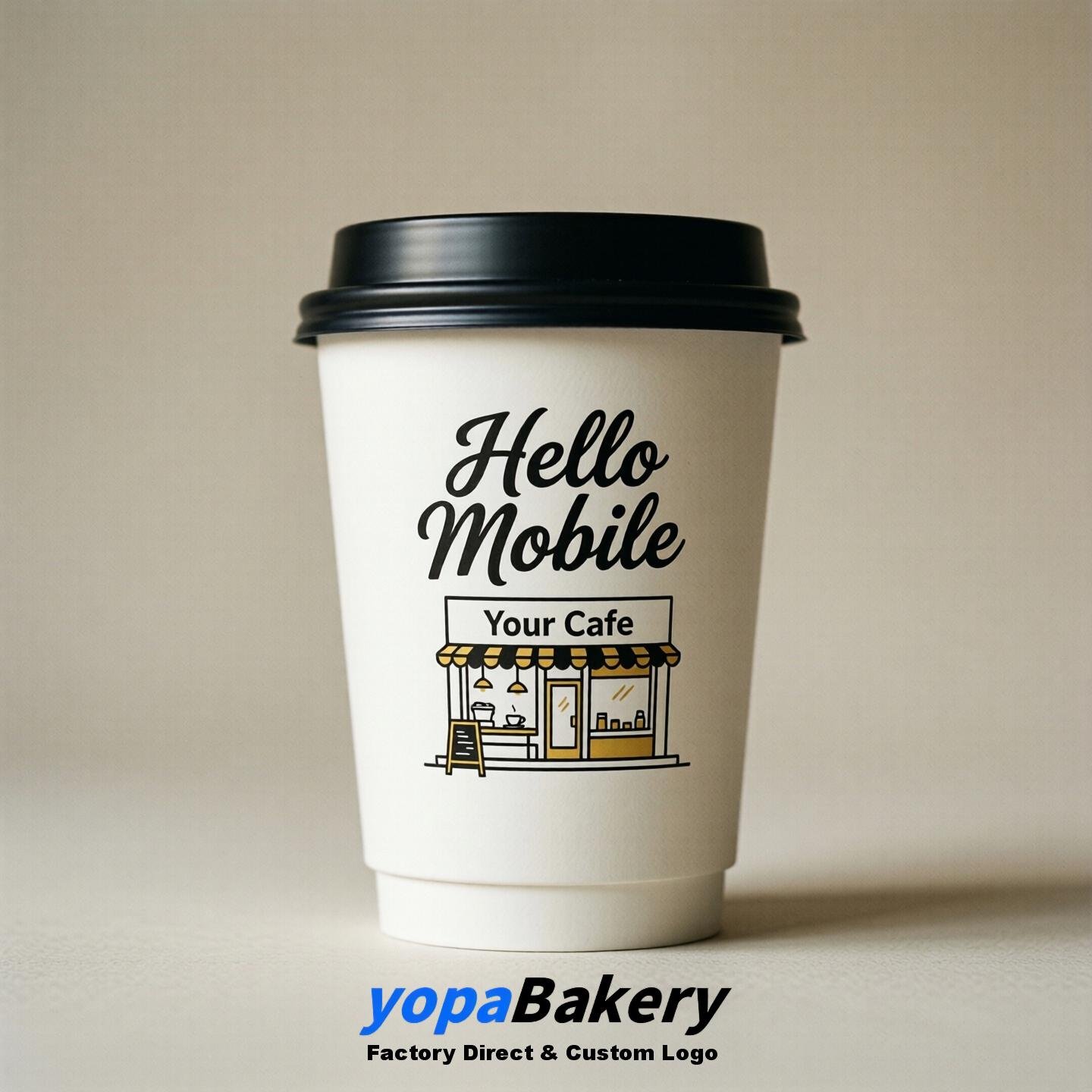 Welcome to Mobile Printed Paper Coffee Cups | Mobile Cafe Packaging Designer