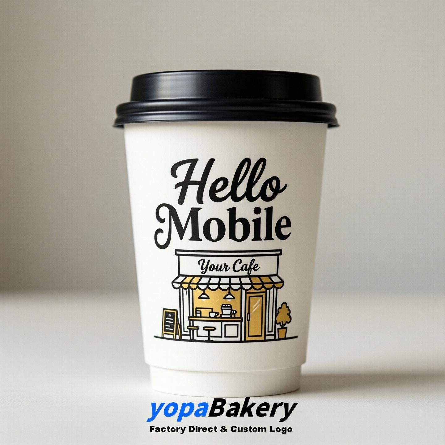 Welcome to Mobile Printed Paper Coffee Cups | Mobile Cafe Packaging Designer