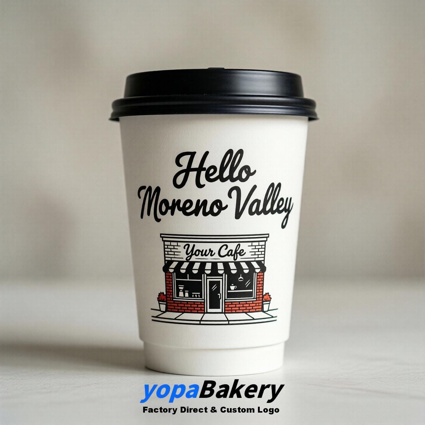 Welcome to Moreno Valley Printed Paper Coffee Cups | Moreno Valley Cafe Packaging Designer