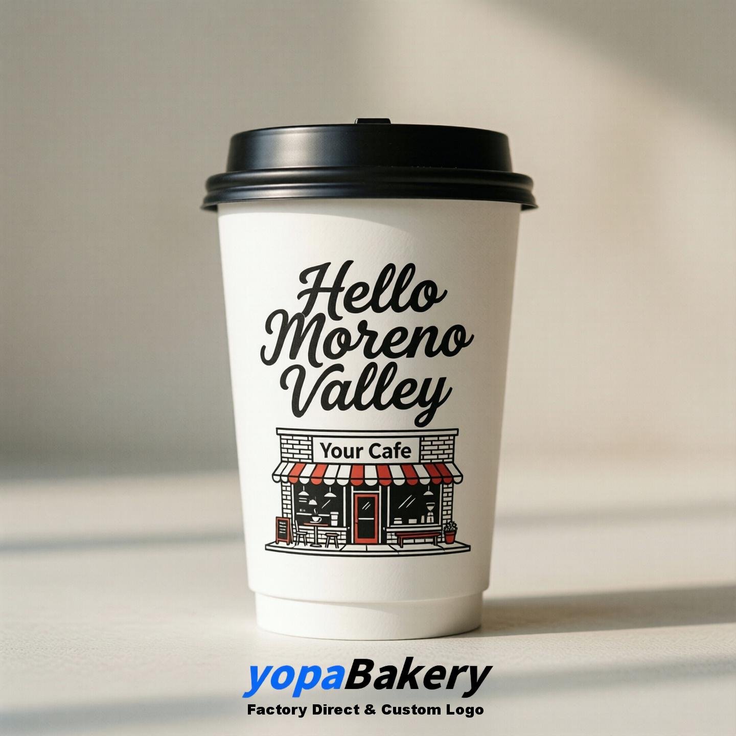 Welcome to Moreno Valley Printed Paper Coffee Cups | Moreno Valley Cafe Packaging Designer