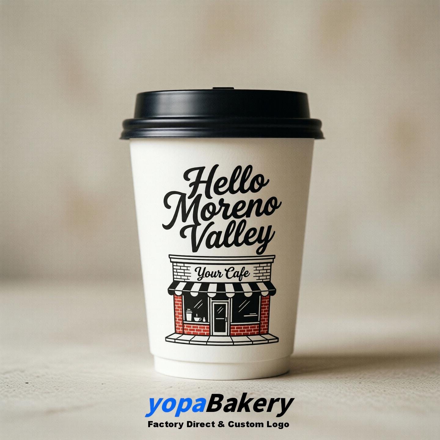 Welcome to Moreno Valley Printed Paper Coffee Cups | Moreno Valley Cafe Packaging Designer