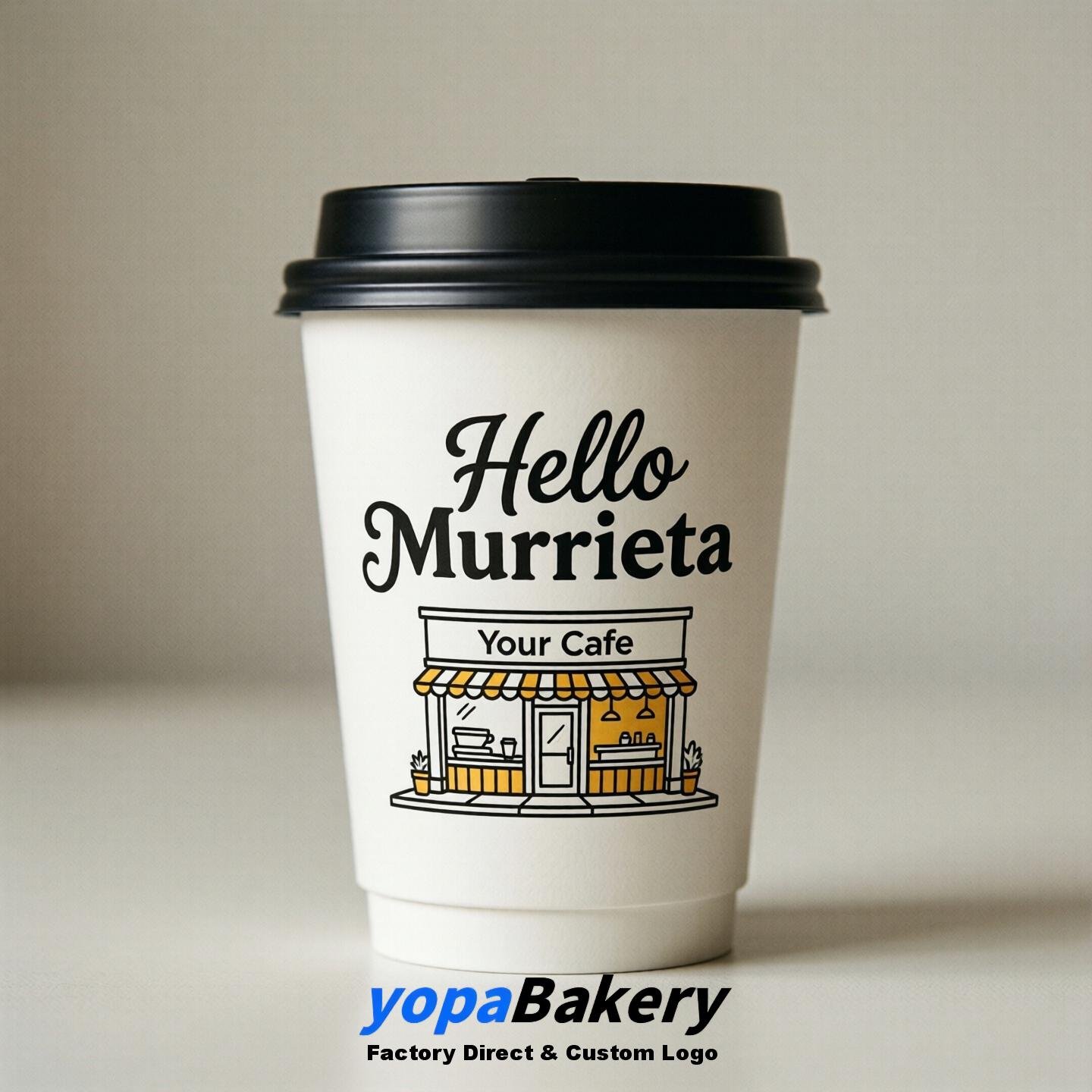 Welcome to Murrieta Printed Paper Coffee Cups | Murrieta Cafe Packaging Designer