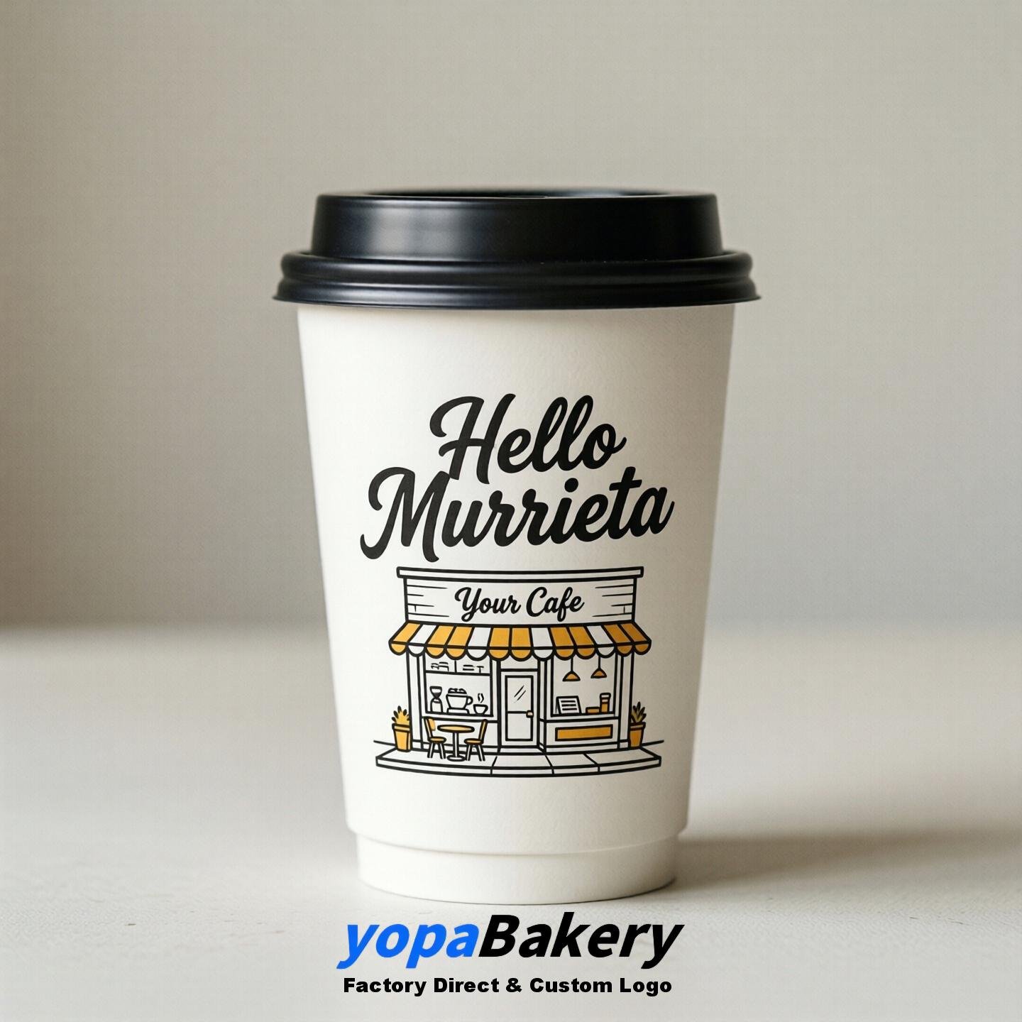 Welcome to Murrieta Printed Paper Coffee Cups | Murrieta Cafe Packaging Designer
