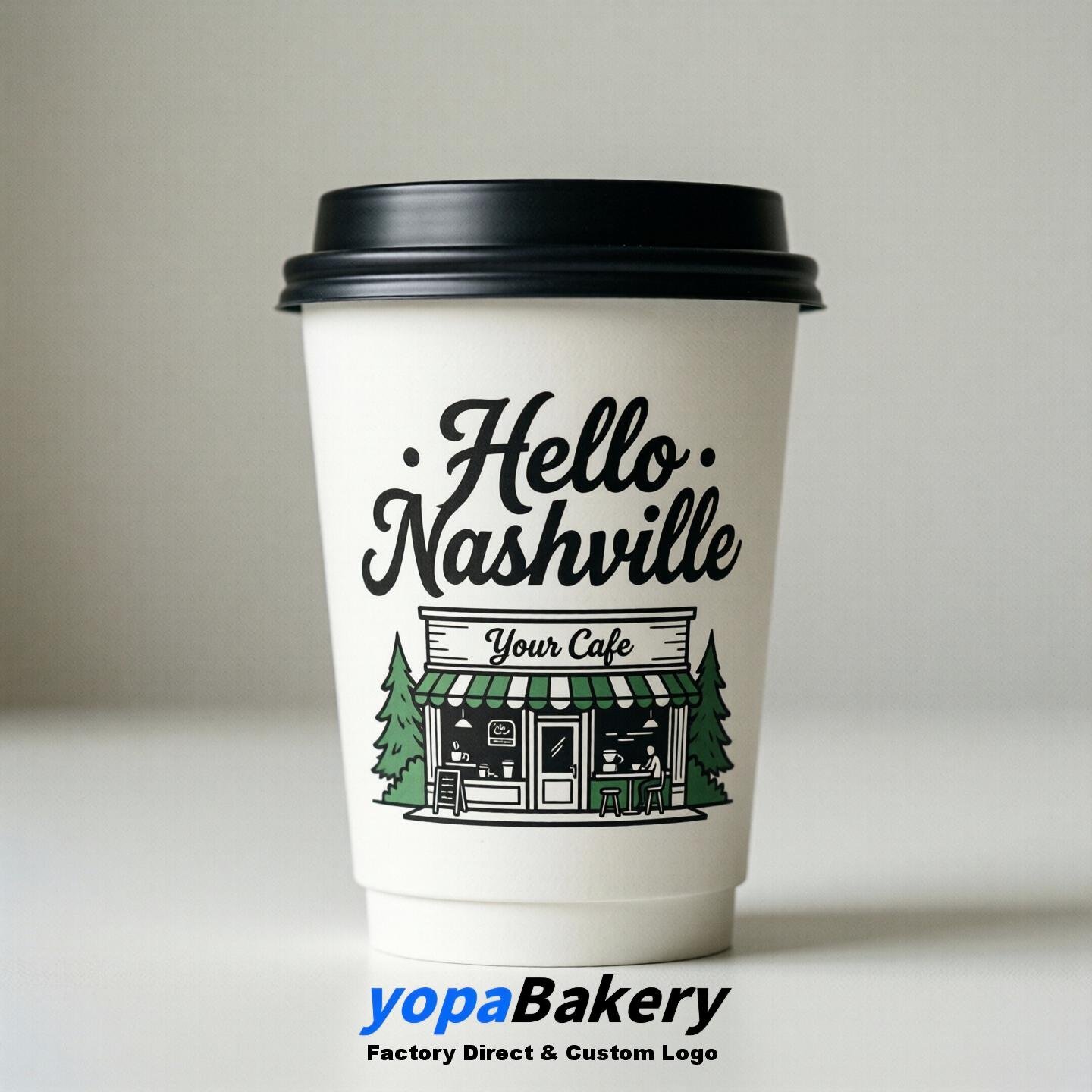 Welcome to Nashville Printed Paper Coffee Cups | Nashville Coffee Packaging Design Firm