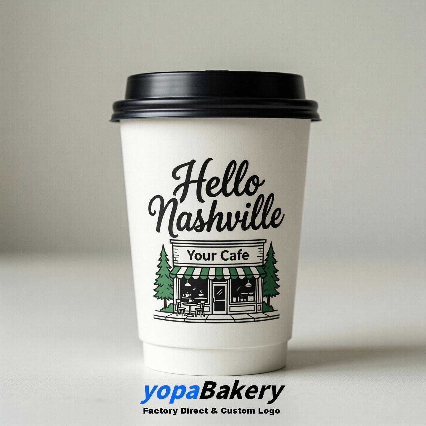 Welcome to Nashville Printed Paper Coffee Cups | Nashville Coffee Packaging Design Firm