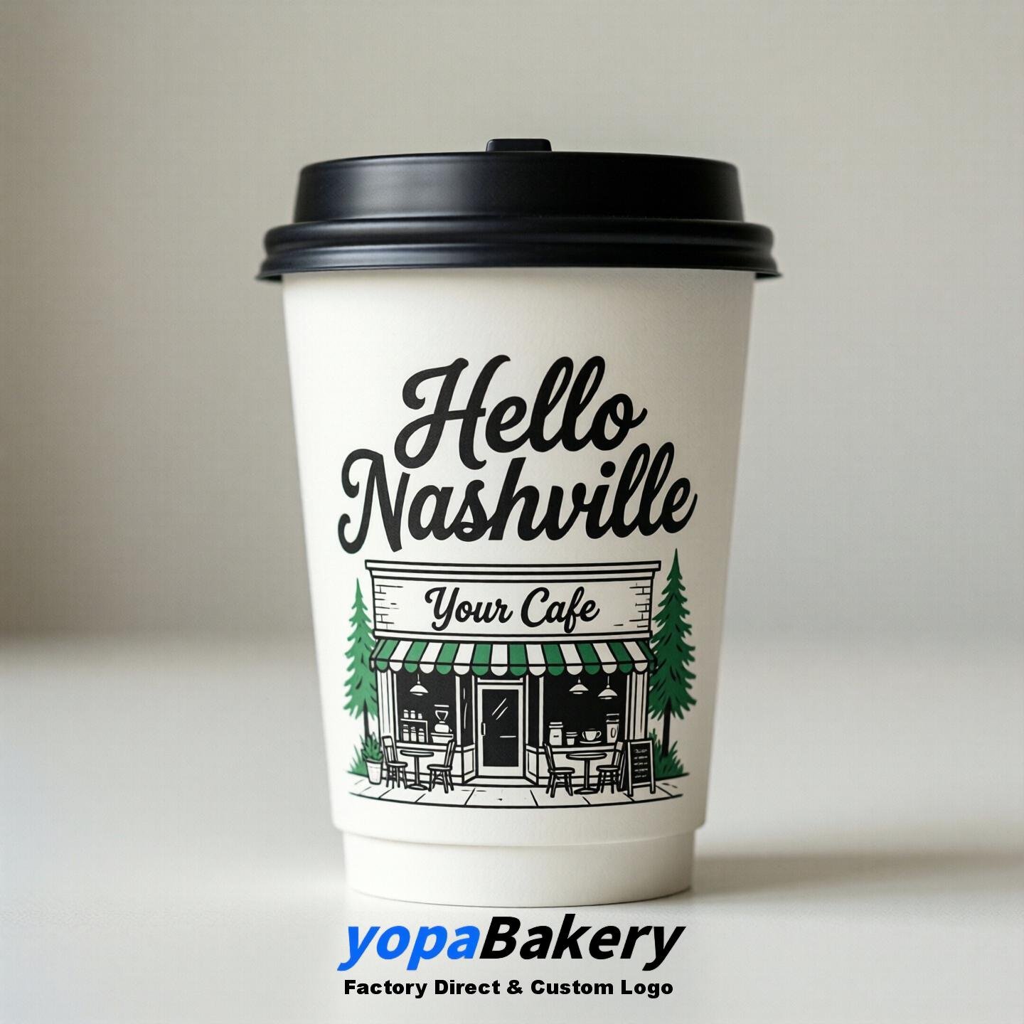 Welcome to Nashville Printed Paper Coffee Cups | Nashville Coffee Packaging Design Firm
