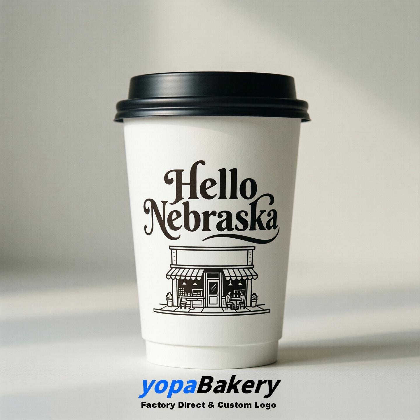 Welcome to Nebraska Printed Paper Coffee Cups | Nebraska Coffee Cups Design & Factory