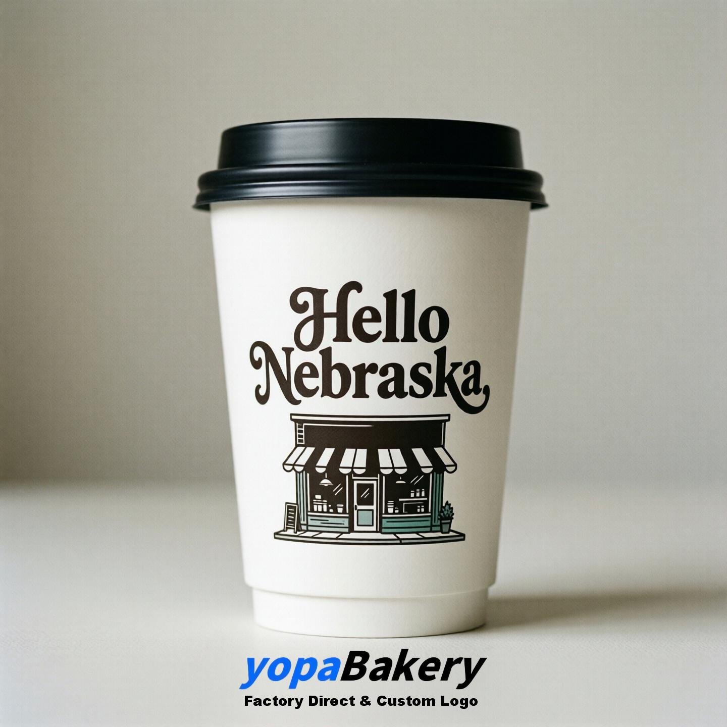 Welcome to Nebraska Printed Paper Coffee Cups | Nebraska Coffee Cups Design & Factory