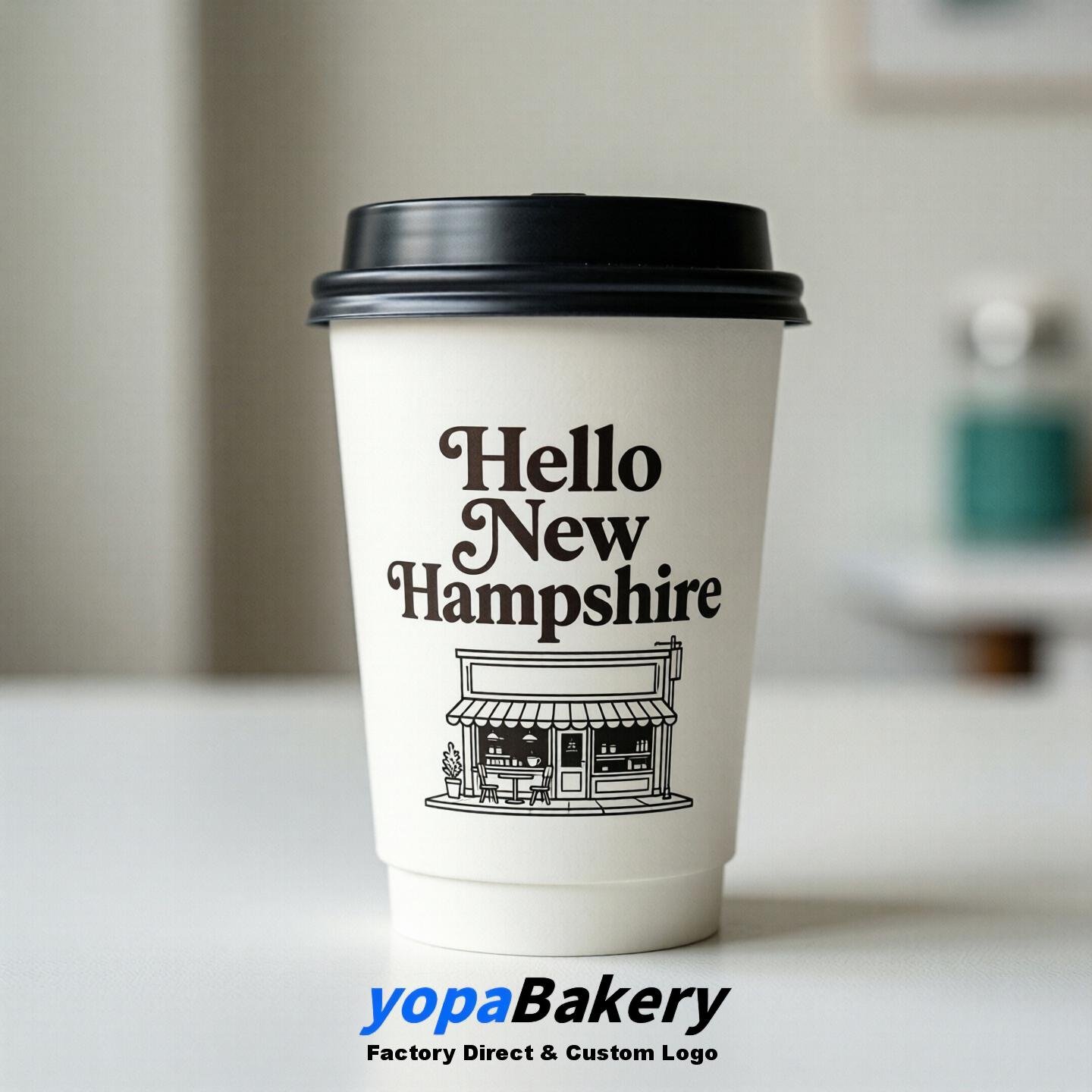 Welcome to New Hampshire Printed Paper Coffee Cups | New Hampshire Coffee Cups Design & Factory