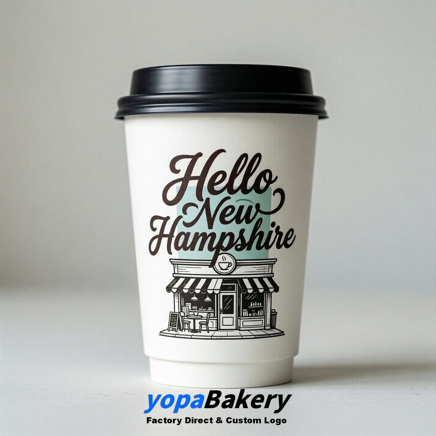 Welcome to New Hampshire Printed Paper Coffee Cups | New Hampshire Coffee Cups Design & Factory