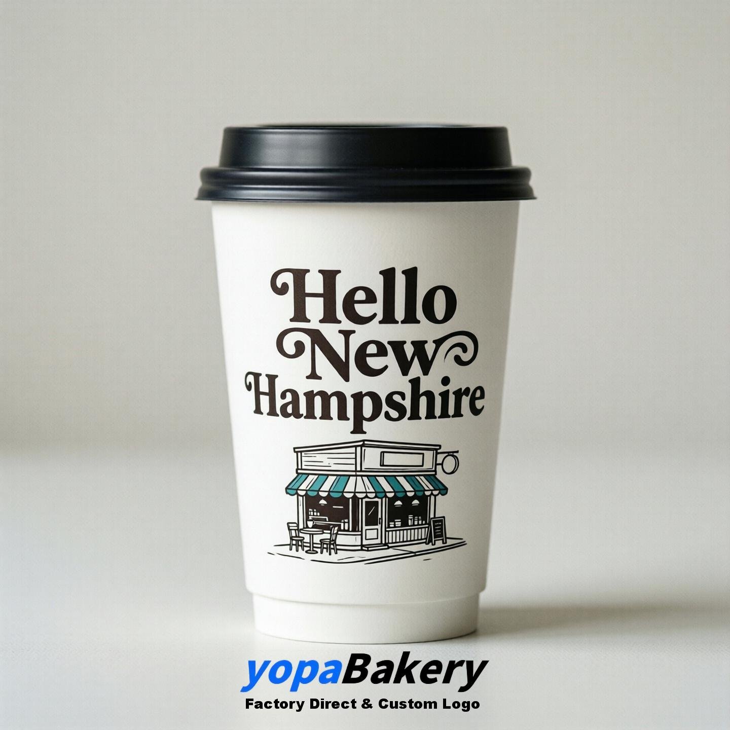 Welcome to New Hampshire Printed Paper Coffee Cups | New Hampshire Coffee Cups Design & Factory