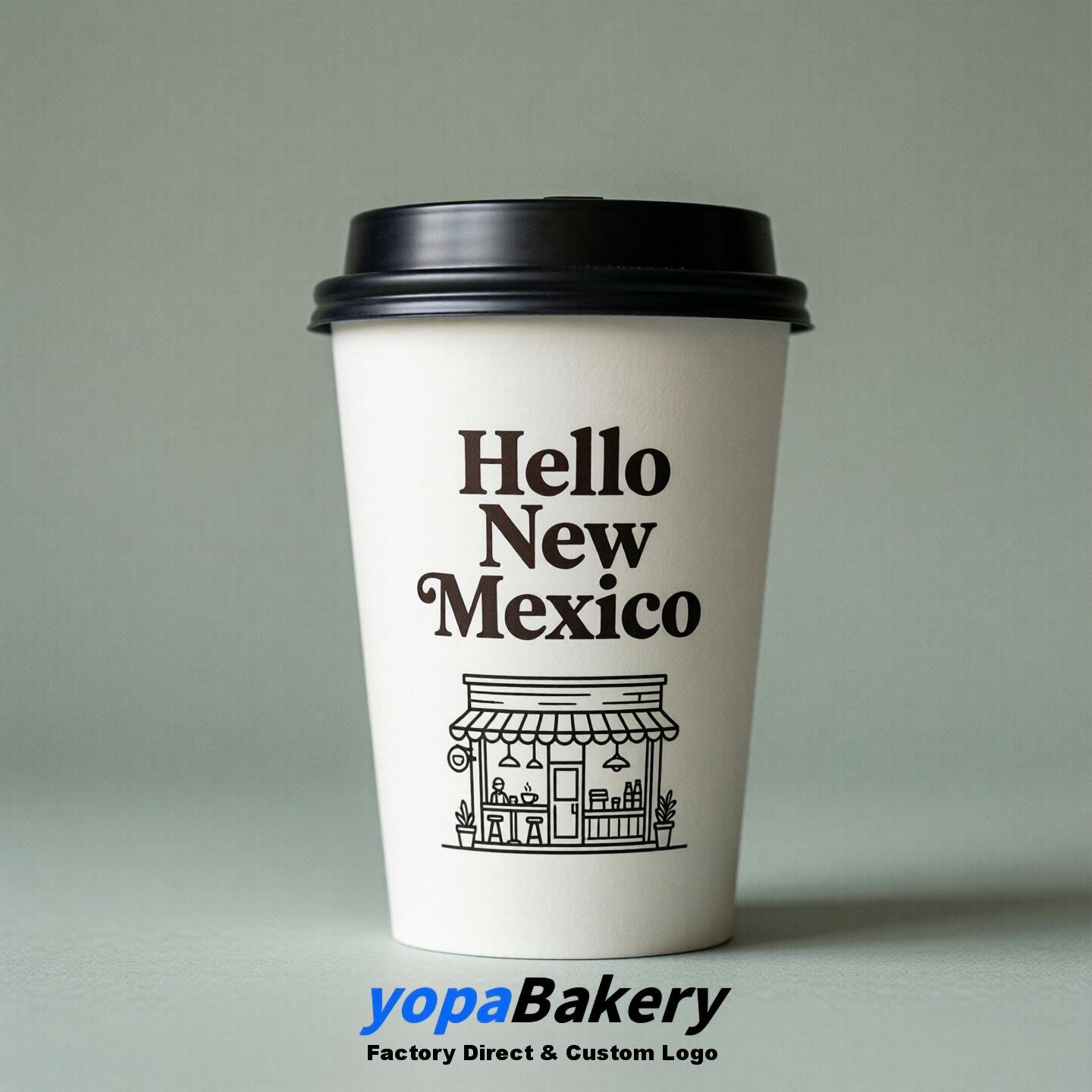 Welcome to New Mexico Printed Paper Coffee Cups | New Mexico Coffee Cups Design & Factory