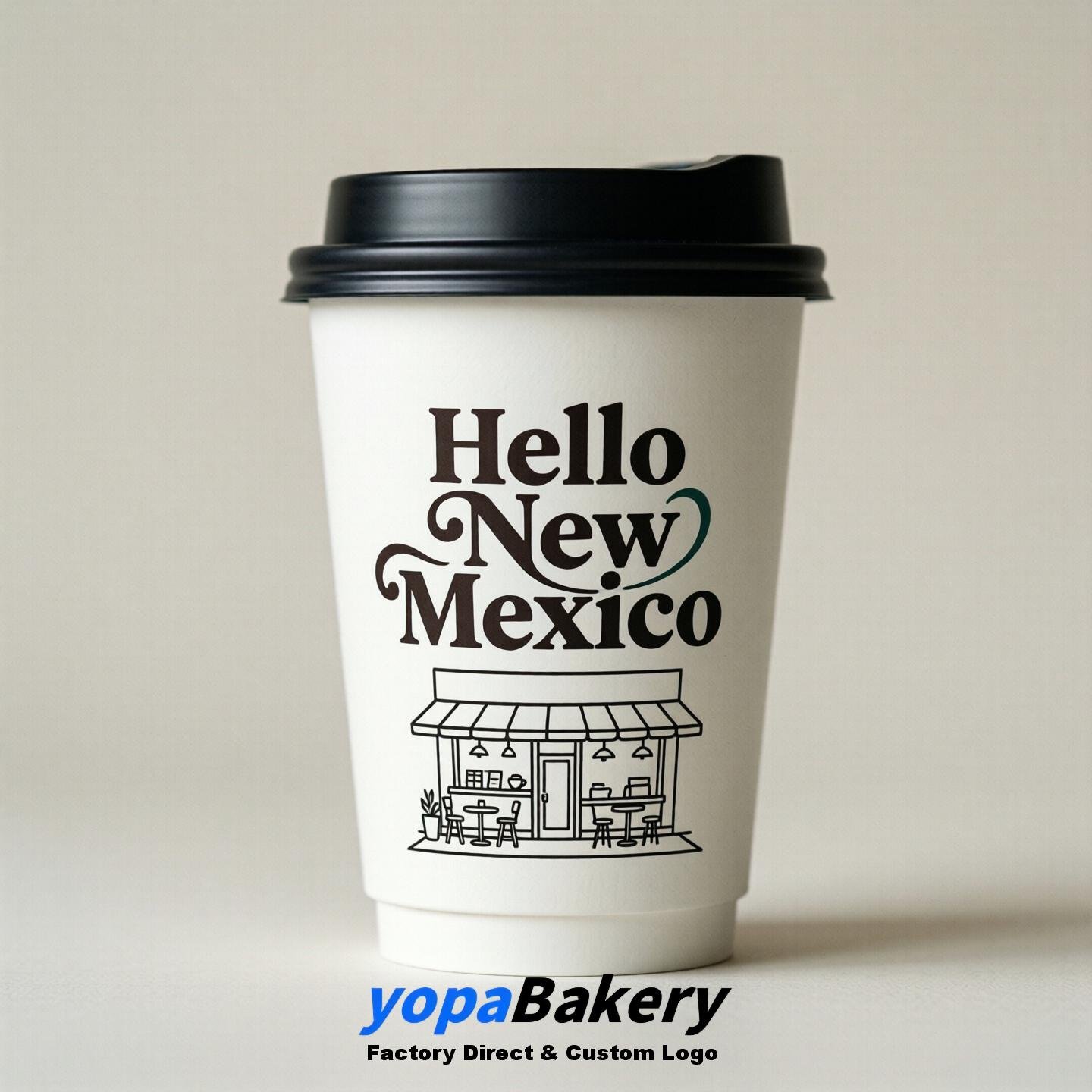 Welcome to New Mexico Printed Paper Coffee Cups | New Mexico Coffee Cups Design & Factory