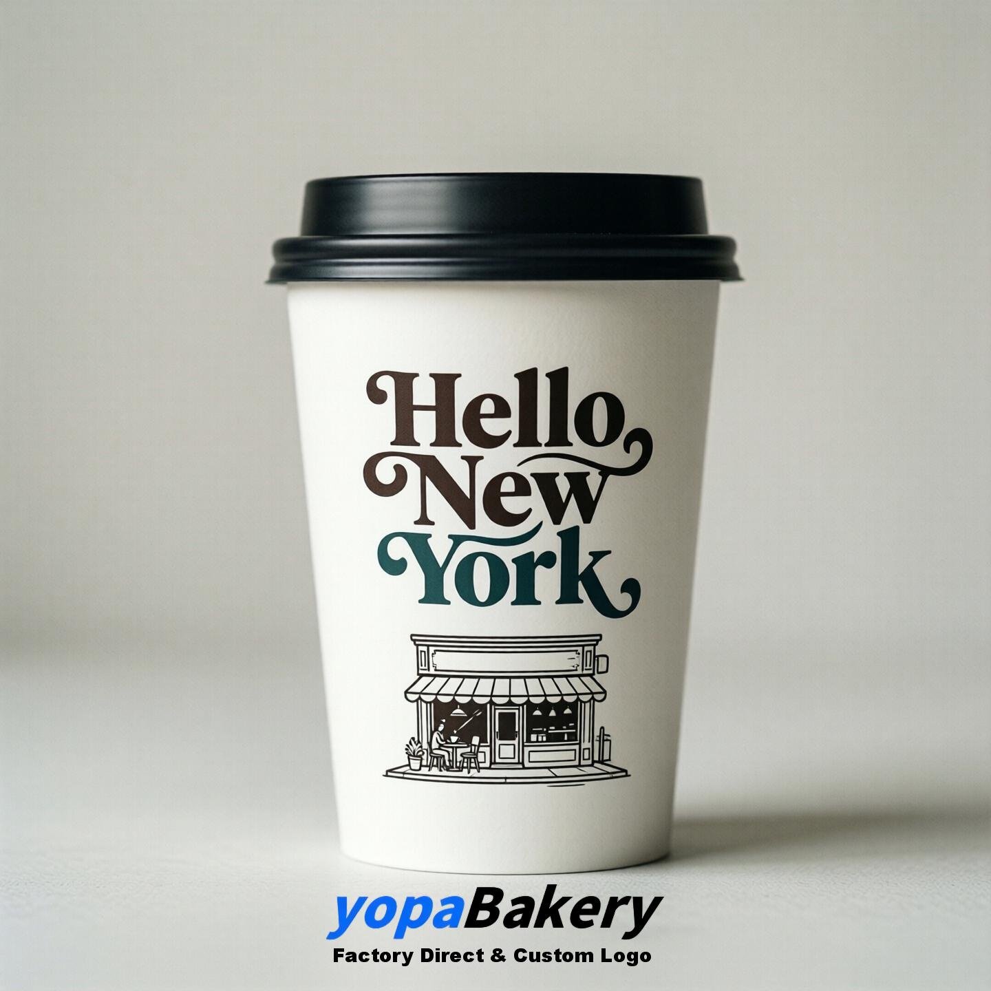 Welcome to New York Printed Paper Coffee Cups | New York Coffee Cups Design & Factory