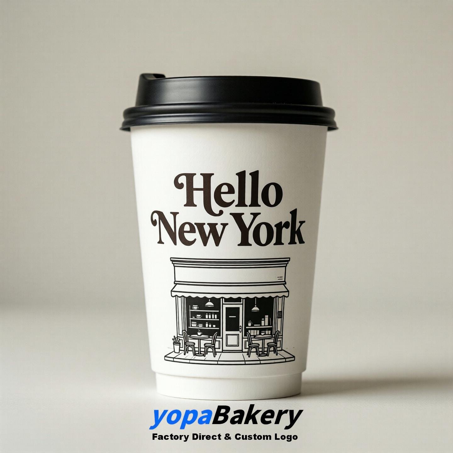 Welcome to New York Printed Paper Coffee Cups | New York Coffee Cups Design & Factory