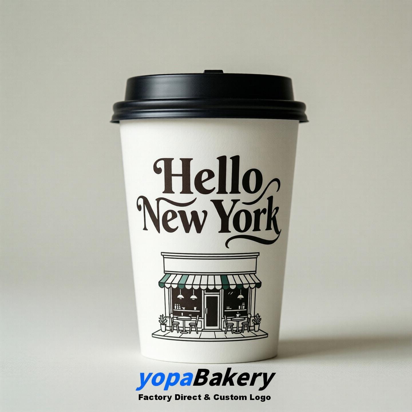 Welcome to New York Printed Paper Coffee Cups | New York Coffee Cups Design & Factory