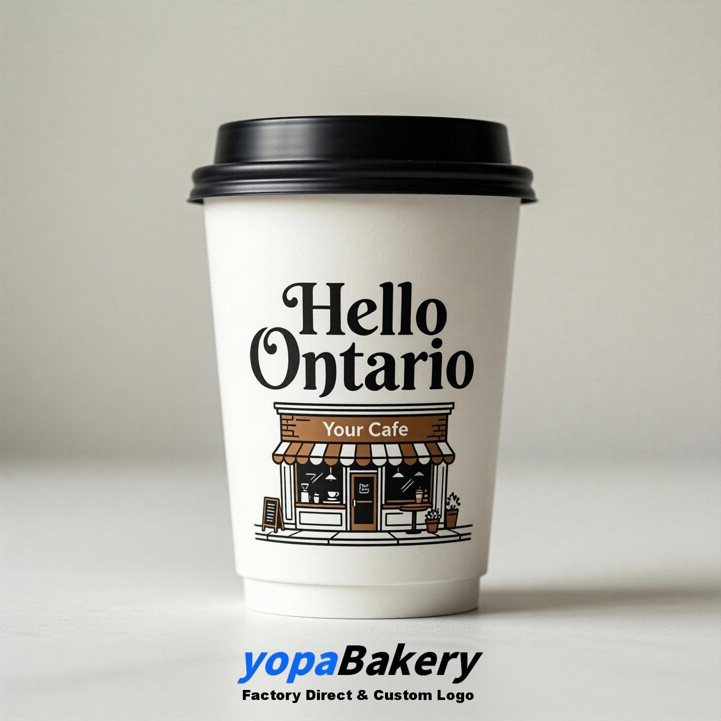Welcome to Ontario Printed Paper Coffee Cups | Ontario Cafe Packaging Designer