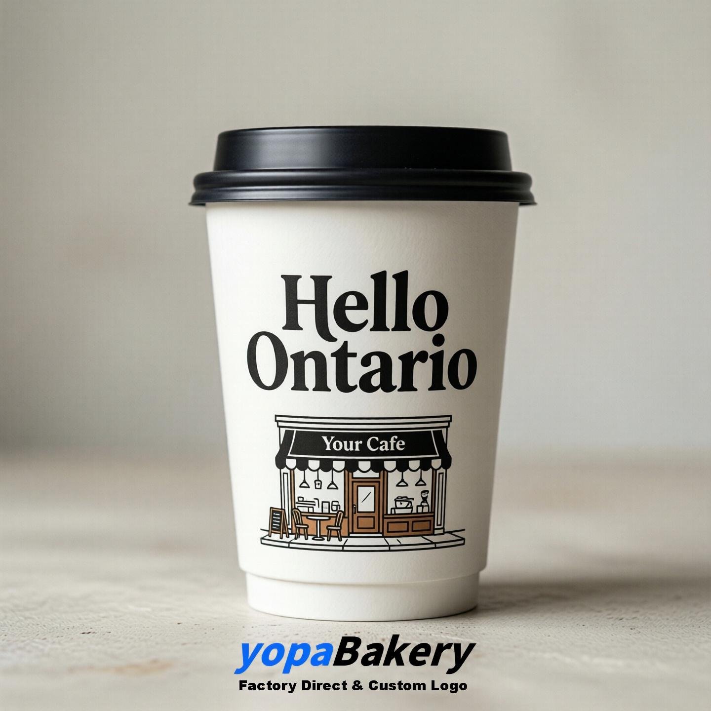Welcome to Ontario Printed Paper Coffee Cups | Ontario Cafe Packaging Designer