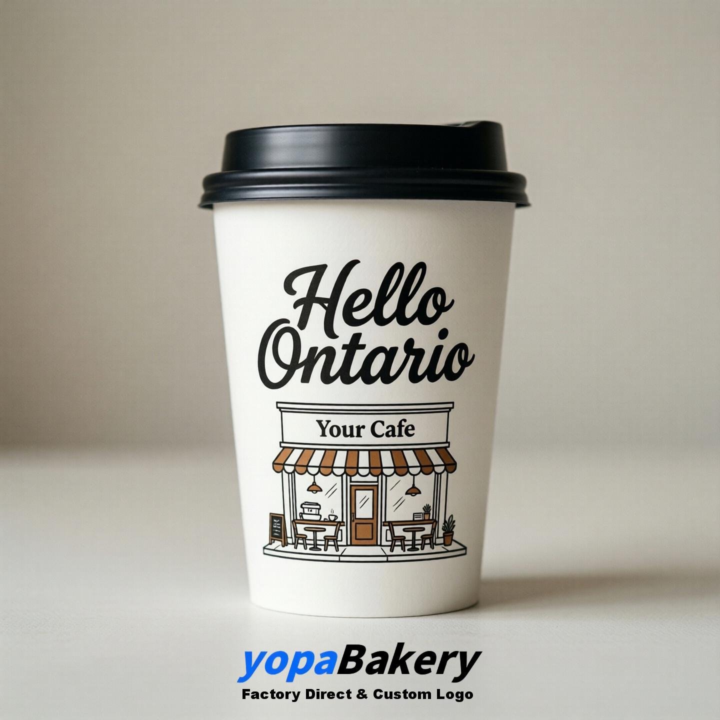 Welcome to Ontario Printed Paper Coffee Cups | Ontario Cafe Packaging Designer