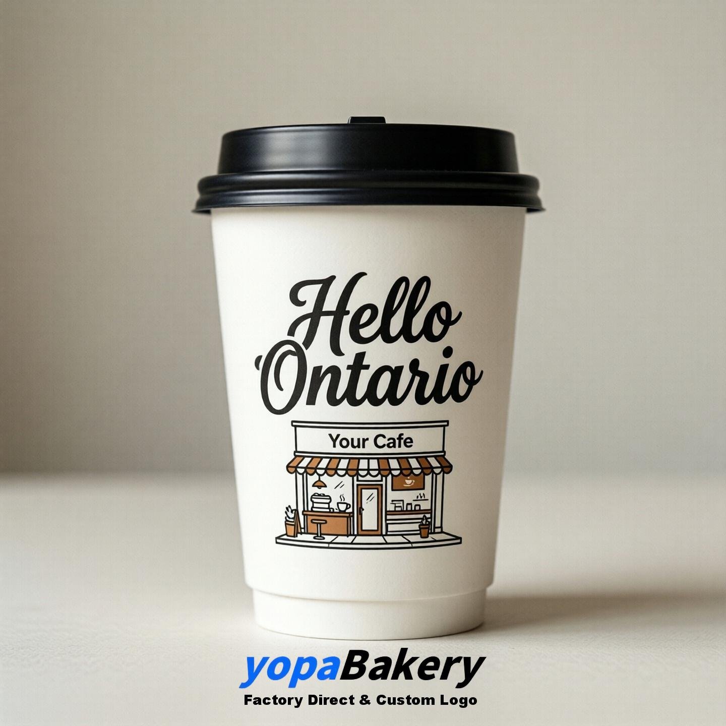 Welcome to Ontario Printed Paper Coffee Cups | Ontario Cafe Packaging Designer