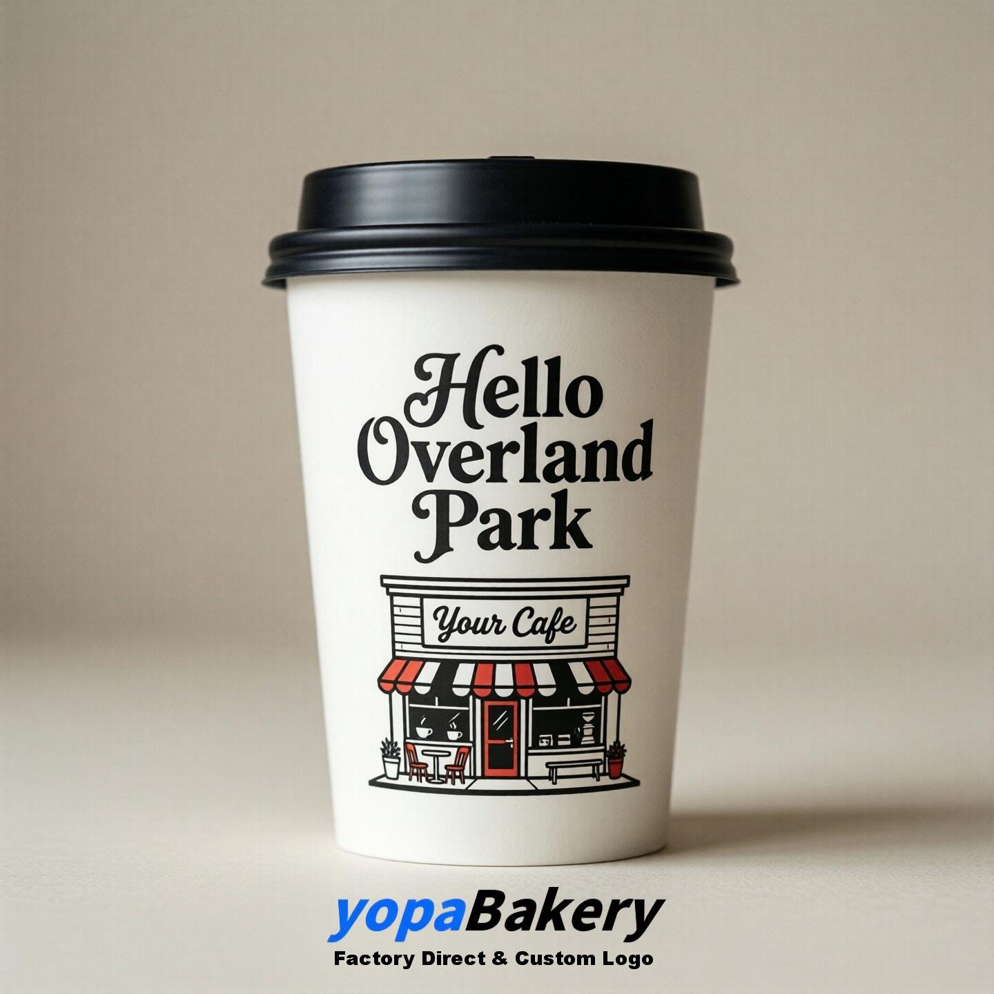 Welcome to Overland Park Printed Paper Coffee Cups | Overland Park Cafe Packaging Designer