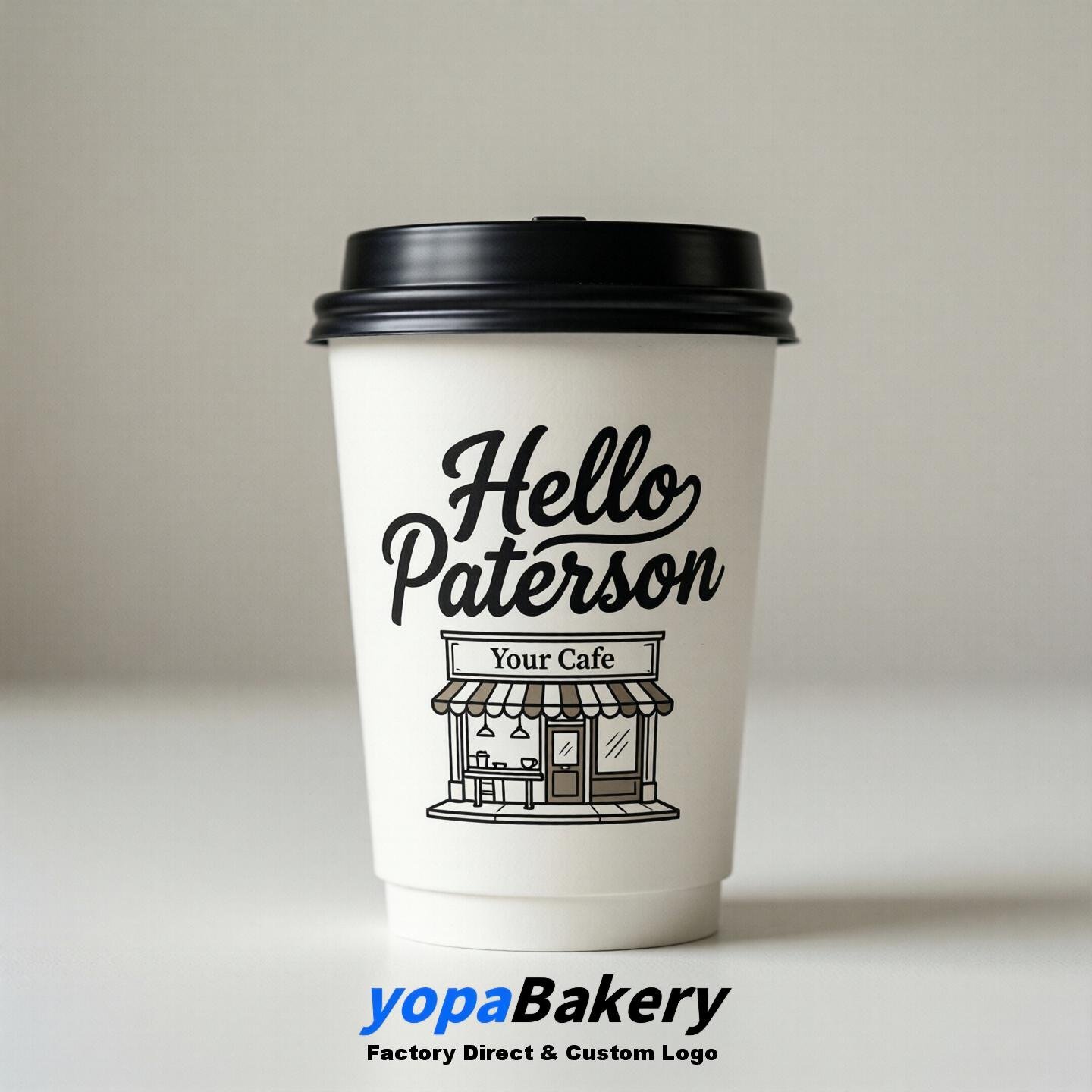 Welcome to Paterson Printed Paper Coffee Cups | Paterson Cafe Packaging Designer Welcome to Paterson Printed Paper Coffee Cups | Paterson Cafe Packaging Designer