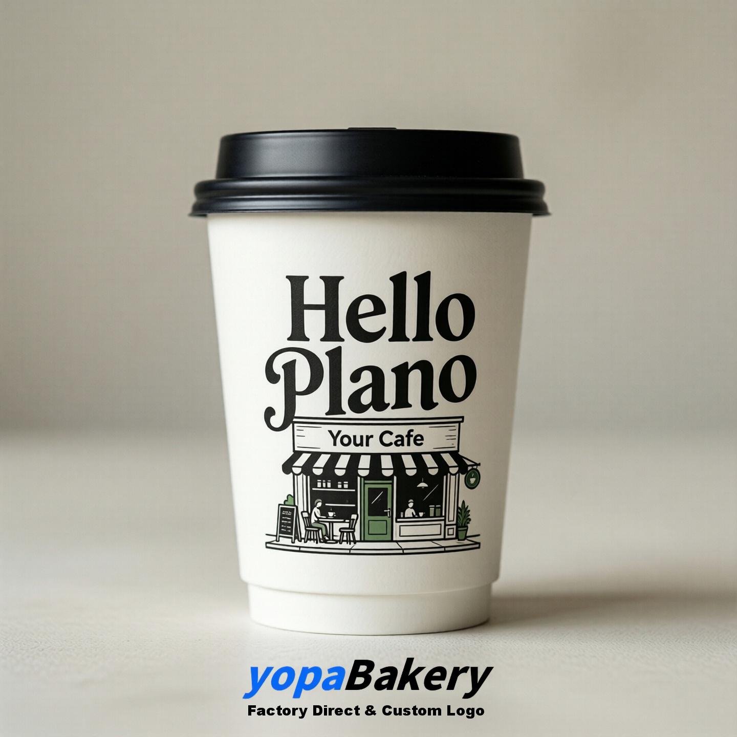 Welcome to Plano Printed Paper Coffee Cups | Plano Coffee Packaging Design Firm