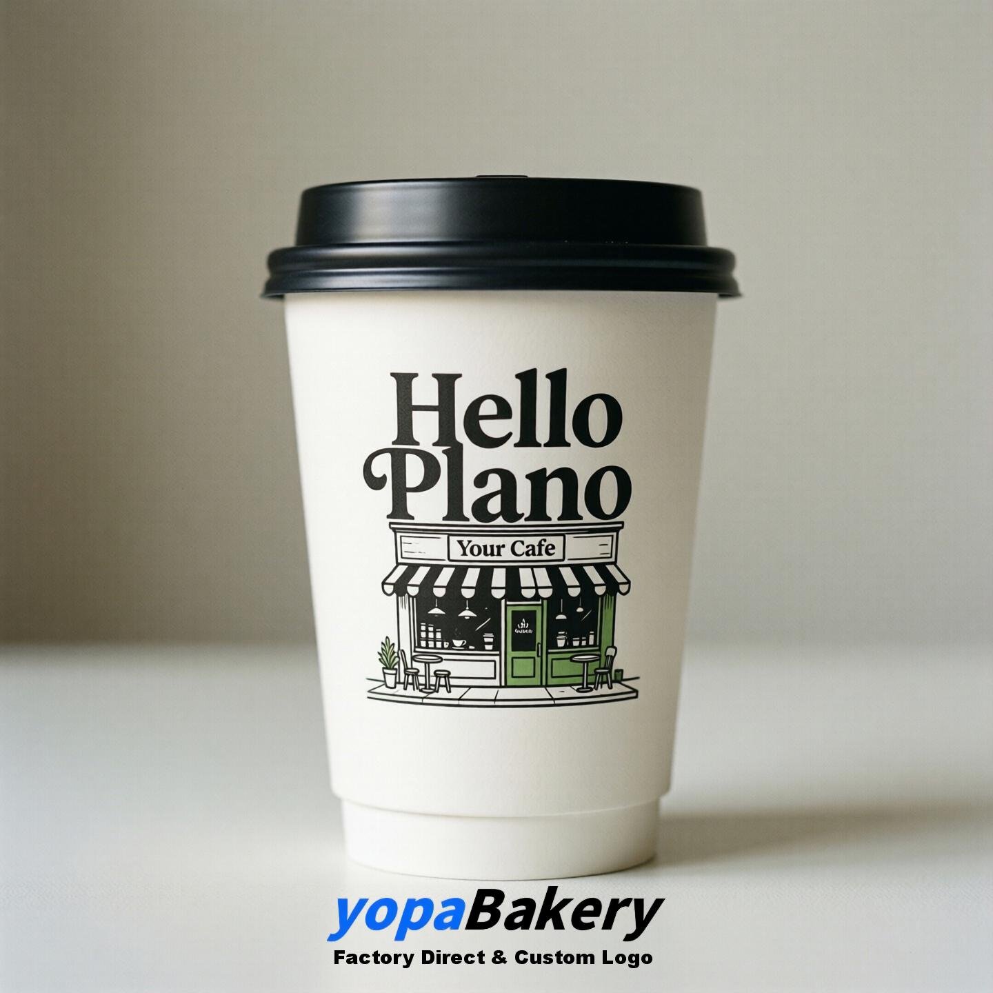 Welcome to Plano Printed Paper Coffee Cups | Plano Coffee Packaging Design Firm