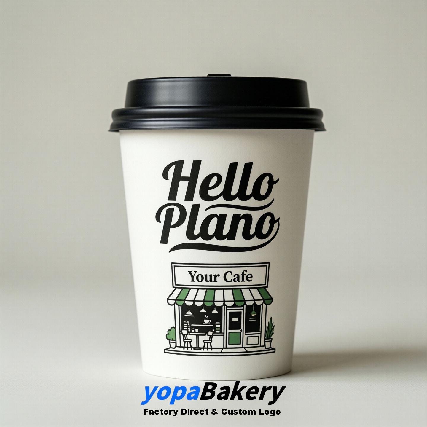 Welcome to Plano Printed Paper Coffee Cups | Plano Coffee Packaging Design Firm