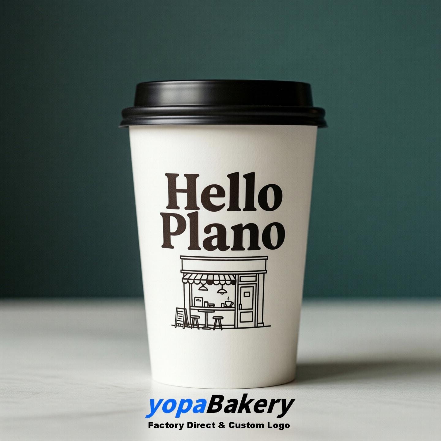 Welcome to Plano Printed Paper Coffee Cups | Plano Coffee Packaging Design Firm