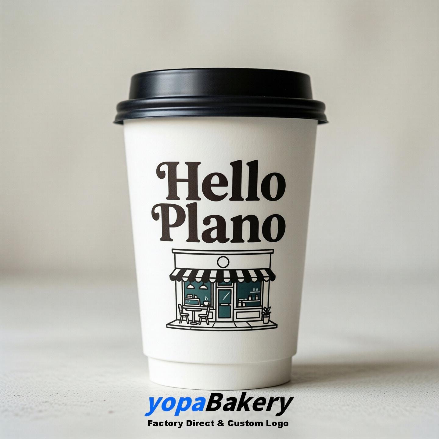 Welcome to Plano Printed Paper Coffee Cups | Plano Coffee Packaging Design Firm
