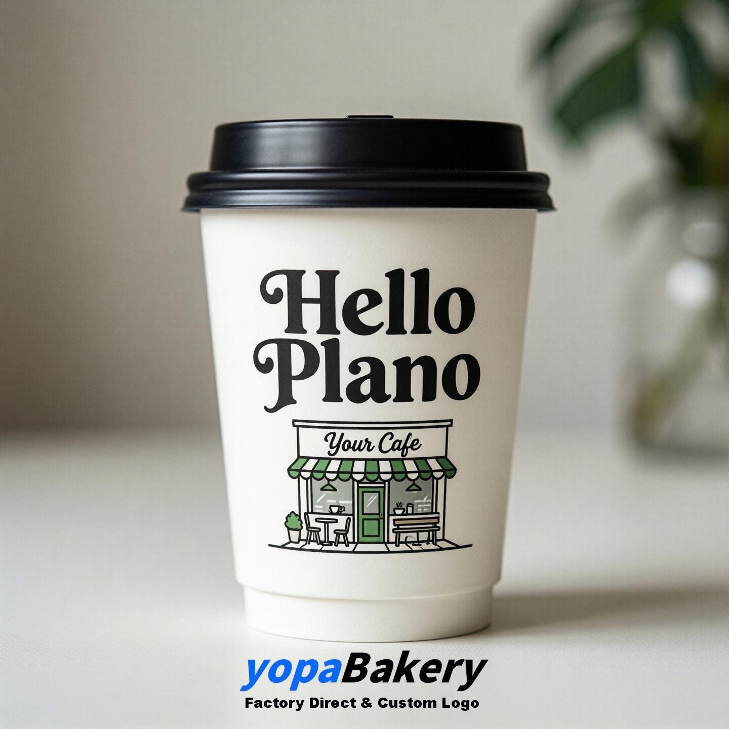 Welcome to Plano Printed Paper Coffee Cups | Plano Coffee Packaging Design Firm