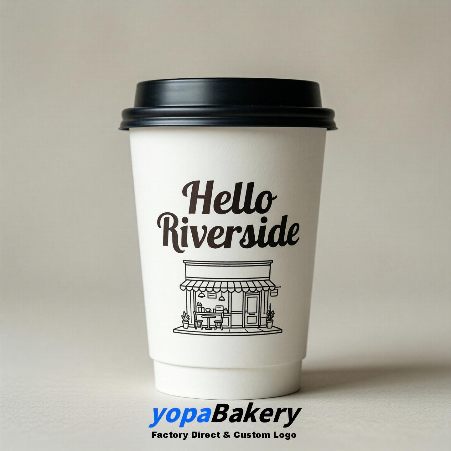 Welcome to Riverside Printed Paper Coffee Cups | Riverside Coffee Packaging Design Firm