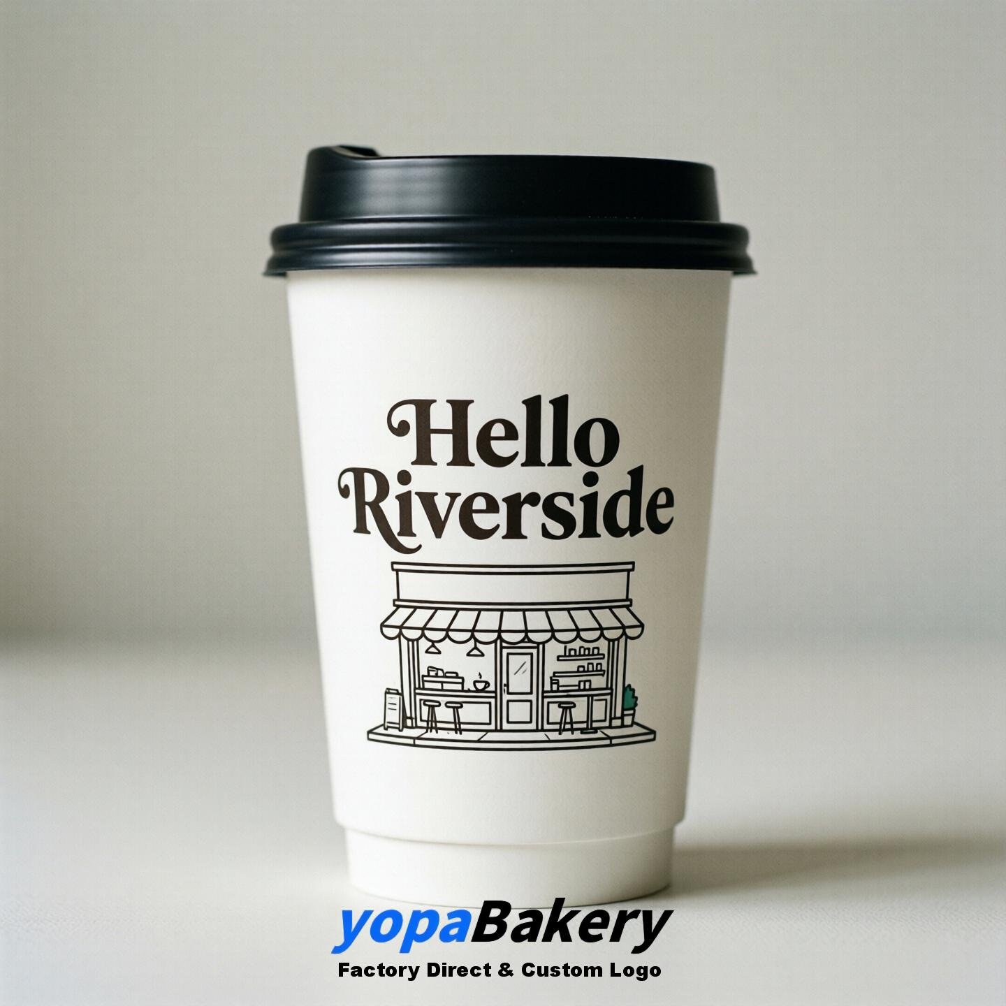 Welcome to Riverside Printed Paper Coffee Cups | Riverside Coffee Packaging Design Firm