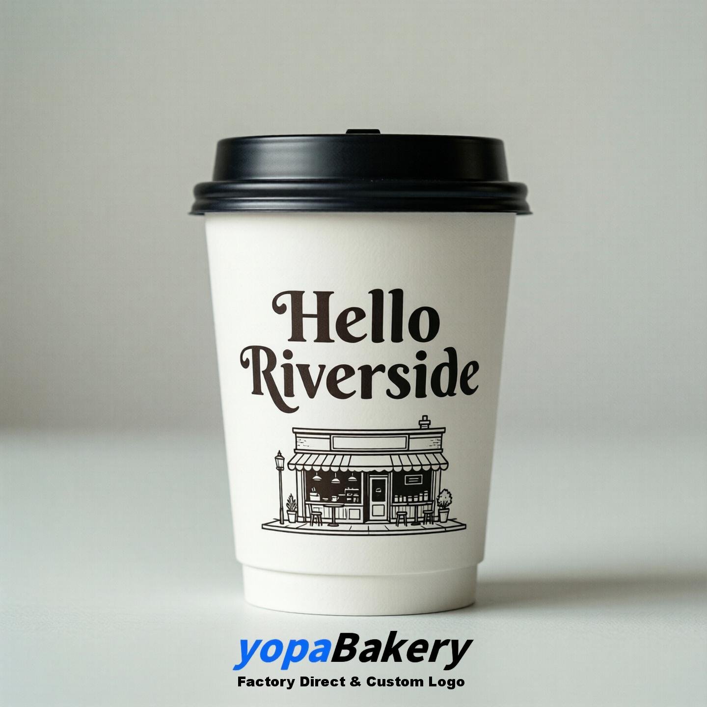 Welcome to Riverside Printed Paper Coffee Cups | Riverside Coffee Packaging Design Firm