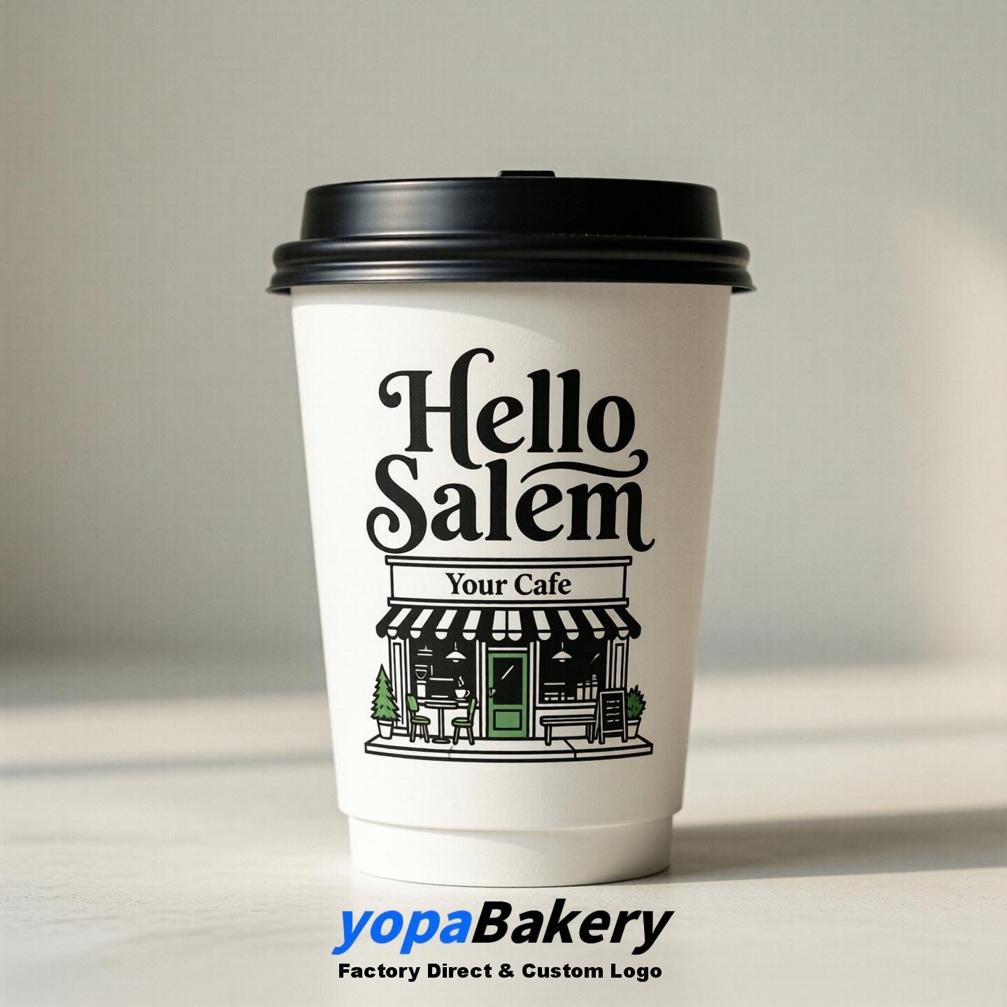 Welcome to Salem Printed Paper Coffee Cups | Salem Cafe Packaging Designer