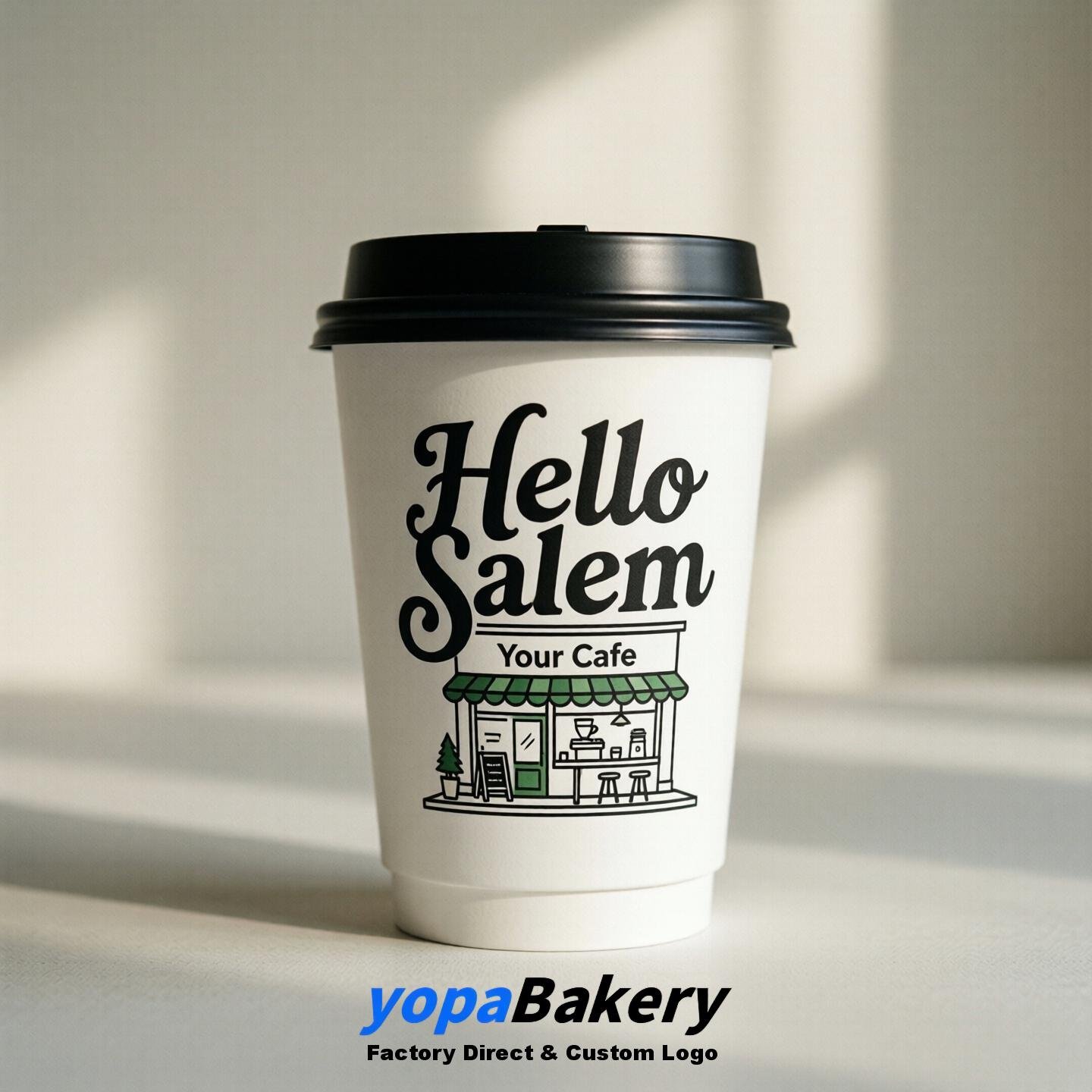 Welcome to Salem Printed Paper Coffee Cups | Salem Cafe Packaging Designer
