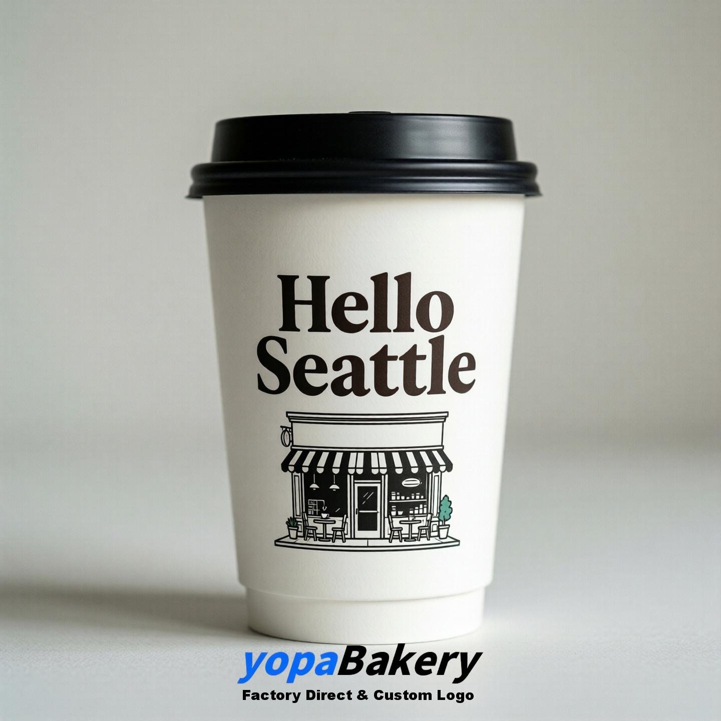 Welcome to Seattle Printed Paper Coffee Cups | Seattle Coffee Packaging Design Firm