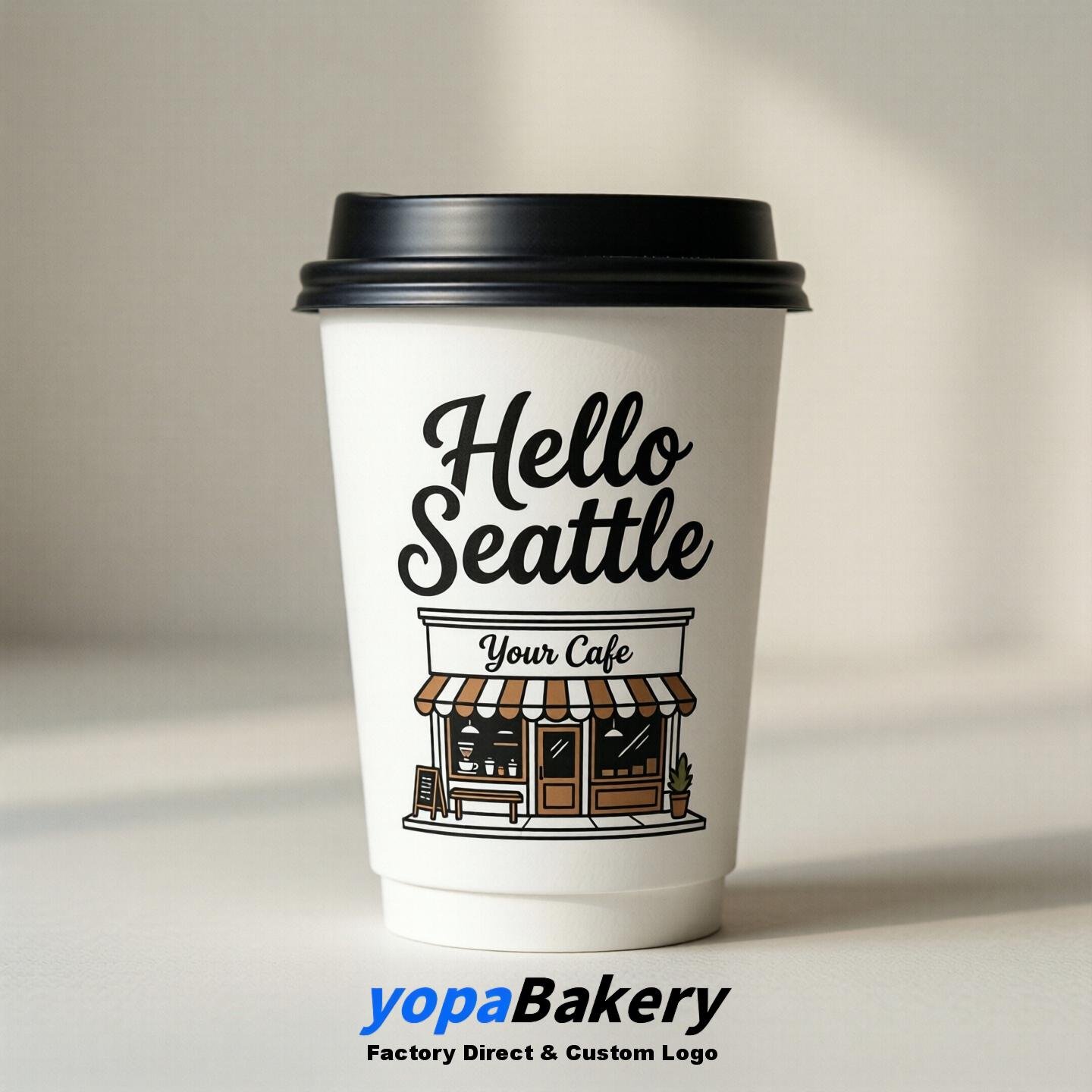 Welcome to Seattle Printed Paper Coffee Cups | Seattle Coffee Packaging Design Firm