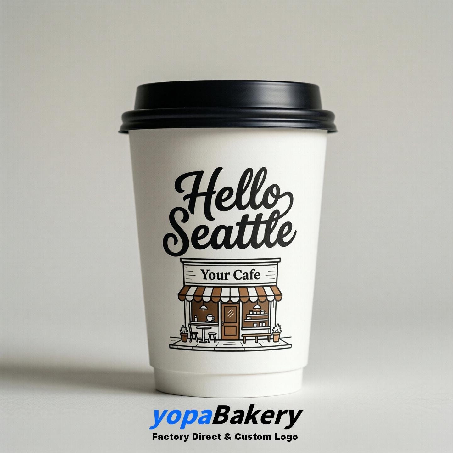 Welcome to Seattle Printed Paper Coffee Cups | Seattle Coffee Packaging Design Firm