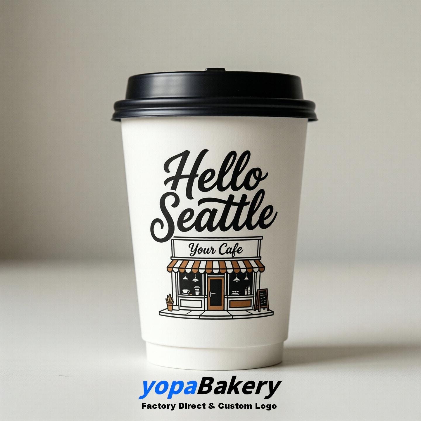 Welcome to Seattle Printed Paper Coffee Cups | Seattle Coffee Packaging Design Firm